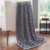 Modern Threads Samira Acrylic Embellished Throw In Grey