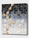 CURIOOS Soft Blue Gradient Cubes