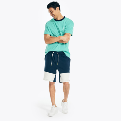 Nautica Mens Reissue Crewneck T-shirt In Blue