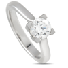 HARRY WINSTON Harry Winston Platinum 0.71 ct Diamond Solitaire Engagement Ring