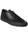 Common Projects Original Achilles Leather Sneakers In Black