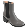 Journee Collection Tayshia Tru Comfort Foam Bootie In Grey