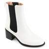 Journee Collection Tayshia Tru Comfort Foam Bootie In White