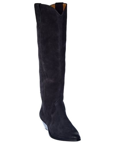 isabel marant denvee suede boot