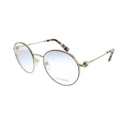 Valentino Garavani Valentino  Va 1020 3003 52mm Womens Round Eyeglasses 52mm In White