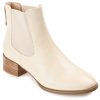 Journee Collection Collection Women's Tru Comfort Foam Chayse Bootie In White