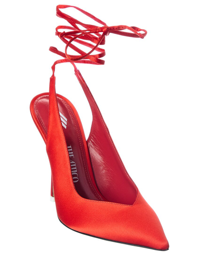 Attico High-heeled Shoe In Red