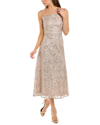Js Collections Rosie Dress In Beige