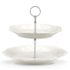 Lenox 844453 French Perle Wh Dw Tiered Server - Pack Of 1 In White