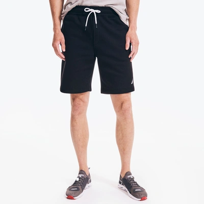 Nautica Mens 9 J-class Fleece Short In Black