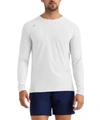 Rhone Long Sleeve Performance T-shirt In Blue