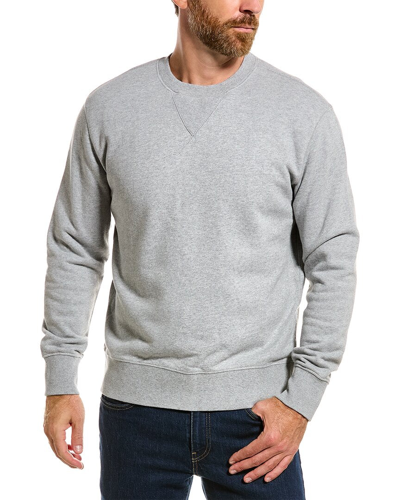 Alex Mill Heathered Sweatshirt In Grey
