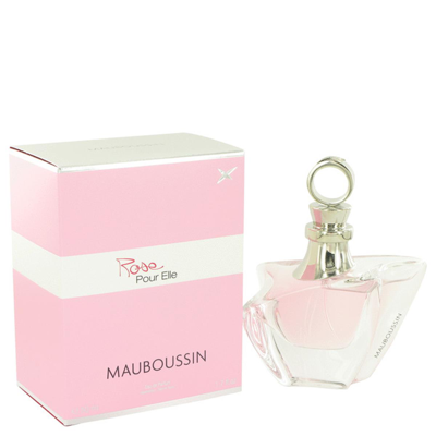 Mauboussin 514204  Rose Pour Elle By  Eau De Parfum Spray 1.7 Iz In Pink