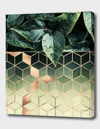 Curioos Leaves And Cubes 2 In Green