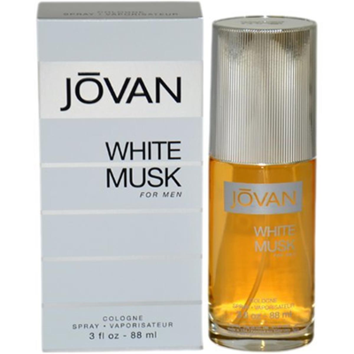 Coty Mjovanwhitemusk3.0 3.0 oz Mens Jovan White Musk Eau De Cologne Spray In Silver