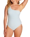 Andie The Nantucket Gingham One-piece In White
