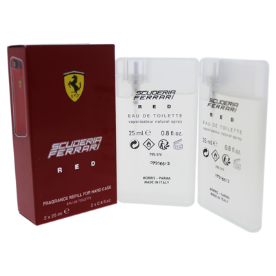 Ferrari M-5232 2 X 0.8 oz Red Fragrance Refill For Hard Case Edt Spray For Men