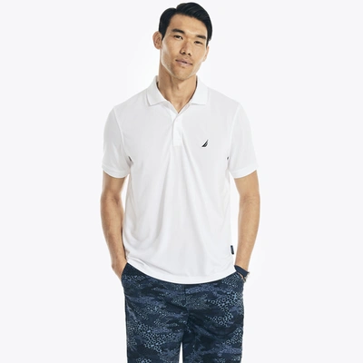Nautica Mens Navtech Classic Fit Performance Polo In Grey