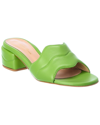 Gianvito Rossi 45 Leather Sandal In Green
