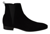 DOLCE & GABBANA Dolce & Gabbana Suede Leather Chelsea Boots Men's Shoes