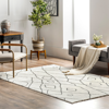 Nuloom Sammie Abstract Boho Machine Washable Shag Area Rug In Black