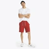 Nautica Mens 9 J-class Fleece Short In Red