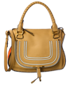 CHLOÉ Chloe Marcie Suede & Leather Satchel