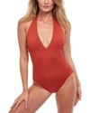 GOTTEX HALTER DEEP PLUNGE ONE-PIECE