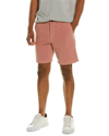 Billy Reid Cotton Blend Chino Shorts In Pink