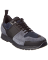 Common Projects Suede-trim Sneaker In Grey