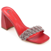 Journee Collection Collection Women's Tru Comfort Foam Sashaa Pump In Red