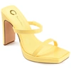 Journee Collection Collection Women's Tru Comfort Foam Naivee Pump In Yellow