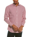 Brunello Cucinelli Gingham-pattern Shirt In Pink