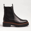 Sam Edelman Laguna Waterproof Lug Sole Chelsea Boot In Black
