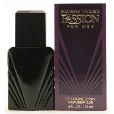 Elizabeth Taylor Passion For Men - Cologne Spray** 4 oz In Black