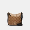 Coach Outlet Ellie File Bag In Signature Canvas In Beige