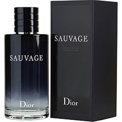 Dior Christian  287314 6.8 oz Sauvage Edt Spray For Men In Black