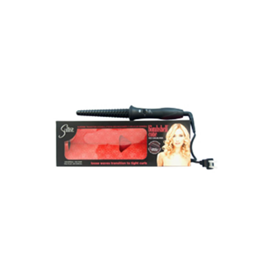 Sultra U-hc-7919 The Bombshell Cone Rod Curling Iron-black For Unisex, 1 In.