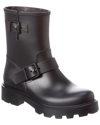 Jimmy Choo Yael Rubber Rainboot In Black