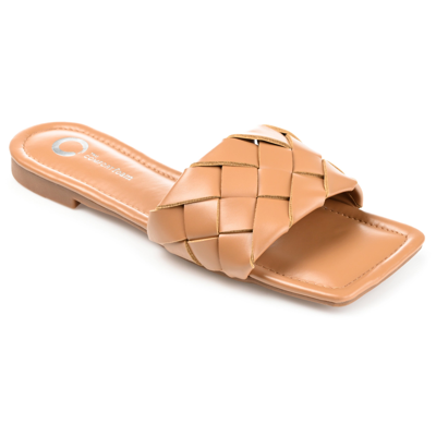 Journee Collection Collection Women's Tru Comfort Foam Cassay Sandal In Brown