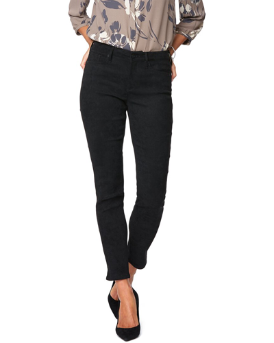 Nydj Petite Alina Black Ankle Legging Jean In Black Rinse