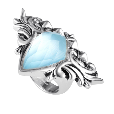 Stephen Webster Baroque Superstud Sterling Silver Multi-gemstone Ring 3013312003