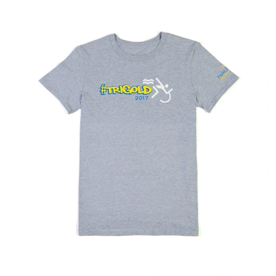 Nautica Malibu Triathlon #trigold T-shirt In Grey