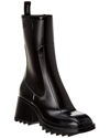 Chloé Chloe Women Black Rubber Ankle Boots In Black