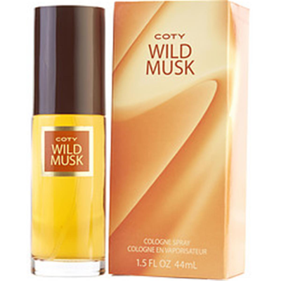 Coty 132566 1.5 oz Wild Musk Cologne Spray For Women In Yellow
