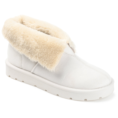 Journee Collection Collection Women's Tru Comfort Foam Horizzen Slipper In White
