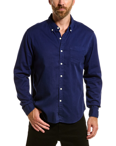 Alex Mill Mill Linen Button-down Shirt In Blue
