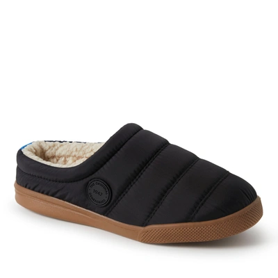 Dearfoams Women's Kendra Nylon Sport Lounge Clog In Black