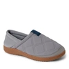 Dearfoams Men's River Closed Back With Collapsible Heel Slippers In Grey