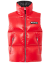 Mackage Men's Kane Down Puffer Vest In Red